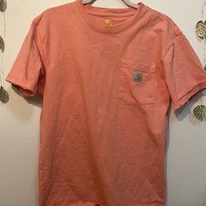 Coral Carhartt Tee